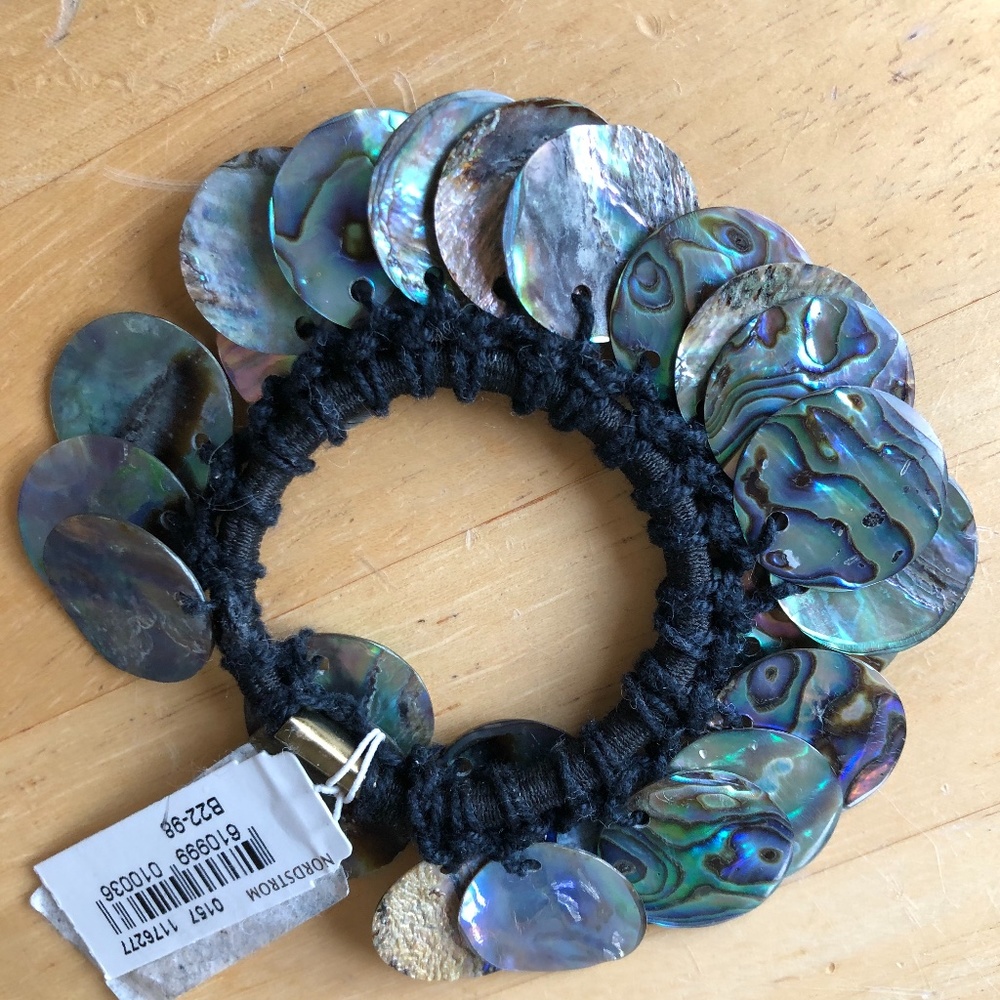 Ponytail covered elastic band